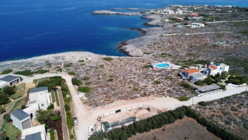 Tersana MIT VIDEO: Spektakuläres Grundstück am Meer auf Kreta zum Verkauf Grundstück kaufen